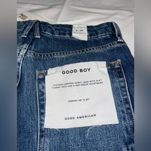 Good American “Good Boy” Straight Leg Jeans in Blue 404 - Size 2/26